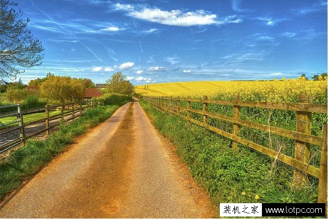 使用photoshop軟件將現實風景P成卡通效果