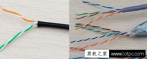 4芯網線和8芯網線的區別是什么?傳輸距離上有什么不同?