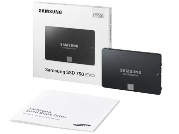 三星750 EVO SSD固態硬盤