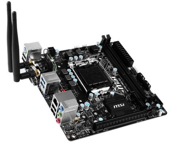 微星H170I PRO AC ITX主板發(fā)布 迷你機(jī)箱首選 