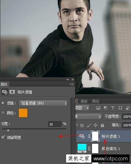 在photoshop中如何讓圖像突出主題,讓畫面更有層次