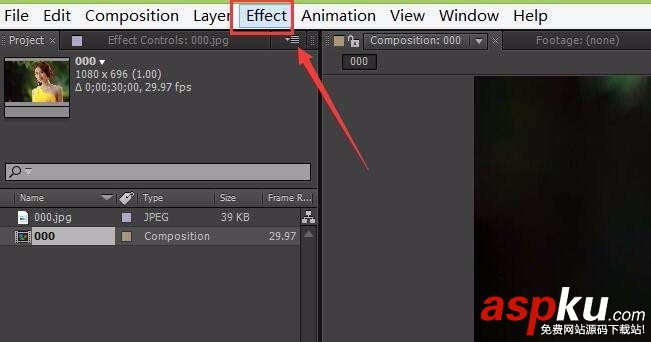 ae怎么給圖片制作lens flare效果? ae,圖片