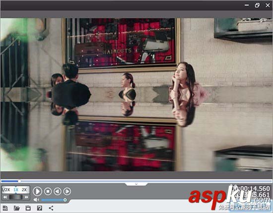 愛剪輯,水中倒影