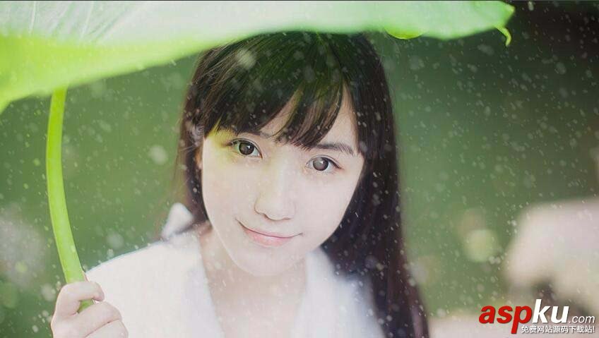 ae怎么制作雪花中的美女效果圖片? ae,圖片