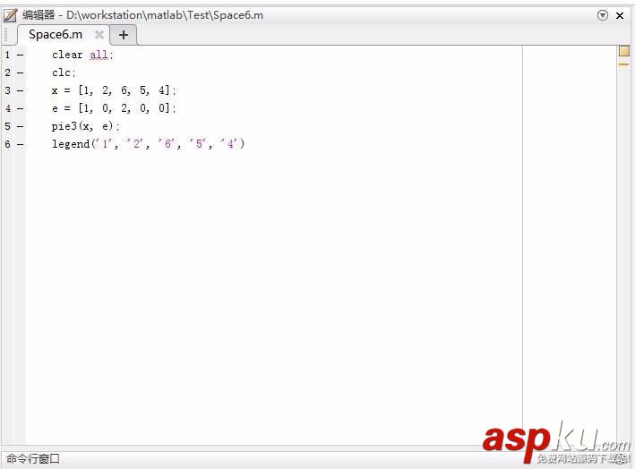 MATLAB,空間條形圖,空間餅圖