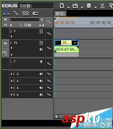 edius時間線怎么設置? edius縮放時間線的教程 EDIUS,時間線