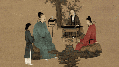 AE結合PS將古色古香的國畫轉成帶景深的3D動畫 國畫,3D動畫