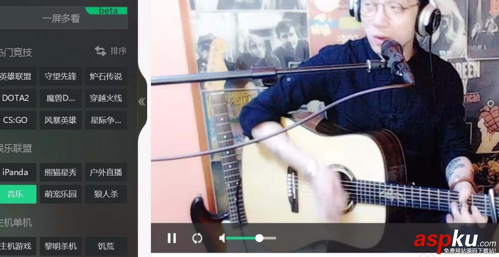 熊貓直播怎,房間