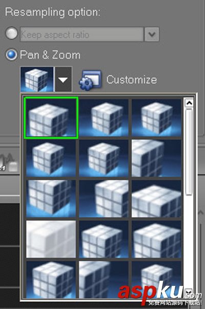 會聲會影自帶的自動搖動和縮放功能使用教程 會聲會影,縮放