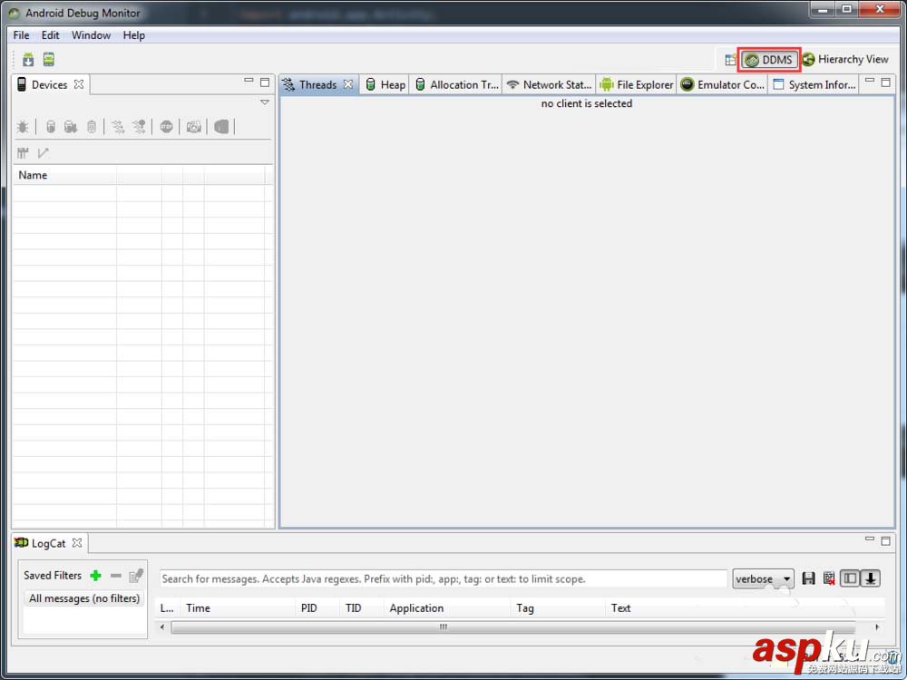 AndroidStudio打開DDMS的兩種方法 AndroidStudio