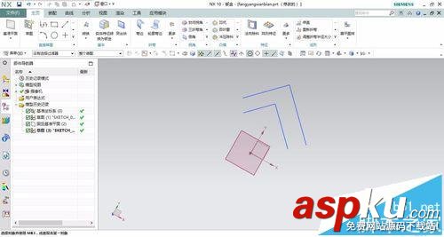 UG的鈑金放樣彎邊該怎么做? UG,ug放樣彎邊