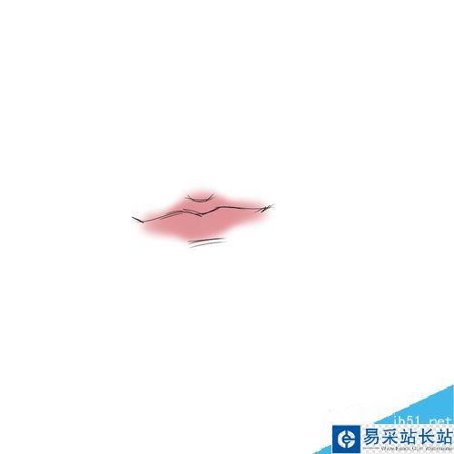 SAI怎么給嘴唇上色制造立體感?sai嘴唇上色教程