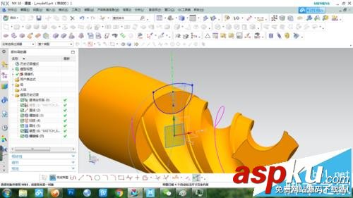 UG怎么使用掃掠命令做銑刀? UG,銑刀,命令