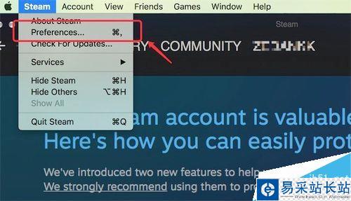 MAC版steam怎么設置中文?steamMAC版中文語言設置教程