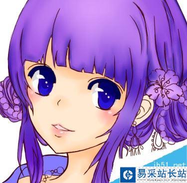 SAI怎么畫古裝?SAI古裝繪制上色詳細教程