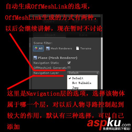 NavMesh尋路網格自動生成和動態障礙技術、Navmesh入門教程 NavMesh,網格