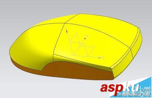 ug中怎么繪制鼠標外殼模型? ug,模型,鼠標