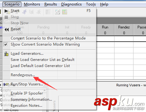 loadrunner,集合點