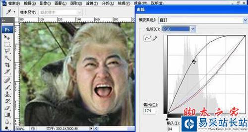 Photoshop移花接木教程 惡搞人面合成