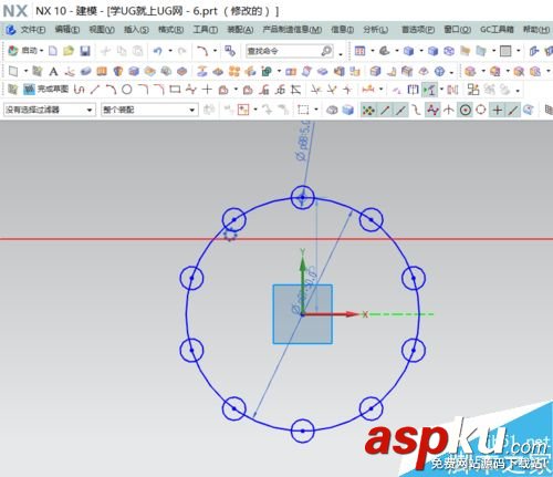 UG草圖陣列怎么用?UG10.0對曲線進行陣列的實例教程 ug草圖陣列,ug6.0草圖陣列