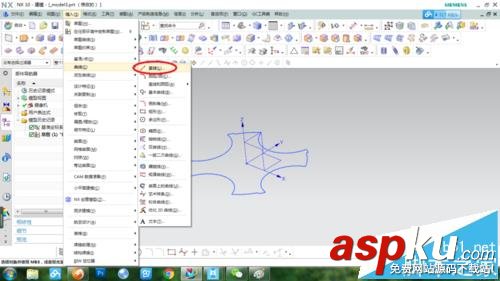 UG怎么使用掃掠命令做銑刀? UG,銑刀,命令
