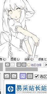 sai如何給線稿上色？sai線稿上色超詳細教程
