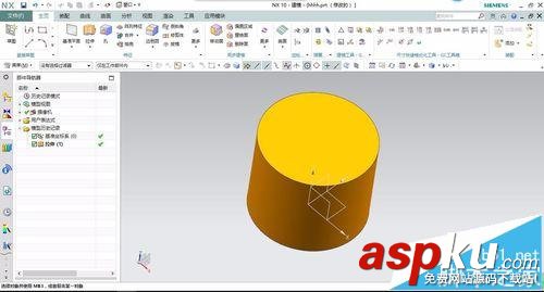 UG怎么畫圓柱體? ug制作圓形立體柱的教程 UG,圓柱體