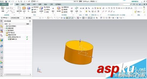 UG怎么畫圓柱體? ug制作圓形立體柱的教程 UG,圓柱體