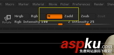 ZBrush模型中怎么賦予不同的材質? ZBrush,材質