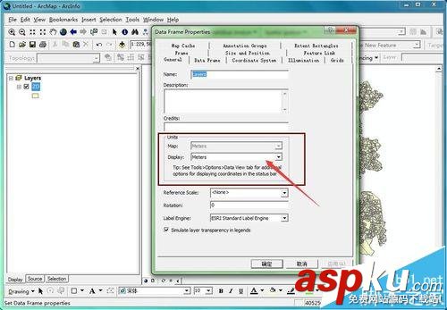 ArcMap地圖的顯示方式由米改成經緯度的詳細教程 ArcMap地圖的顯示方式由米改成經緯度的詳細教程