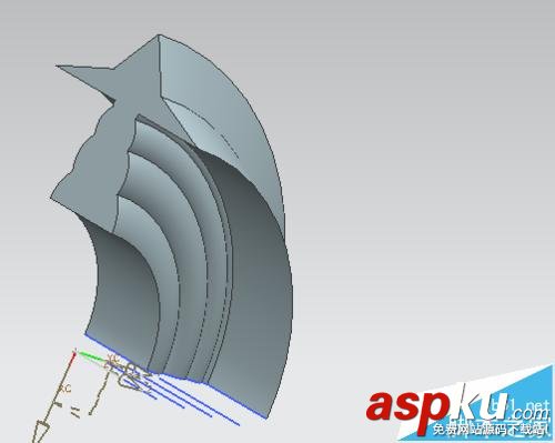 UG怎么使用回轉命令繪制毛培或回轉體零件? ug,回轉命令