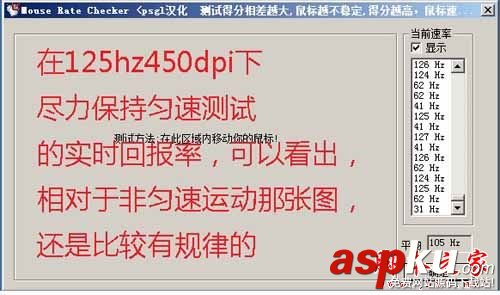 如何使用mouse rate checker(鼠標(biāo)靈敏度檢測(cè))軟件測(cè)試鼠標(biāo)回報(bào)率?mouse rate checker 鼠標(biāo)靈敏度檢測(cè)工具,mouseratechecker