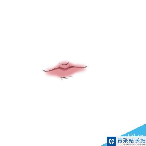 SAI怎么給嘴唇上色制造立體感?sai嘴唇上色教程