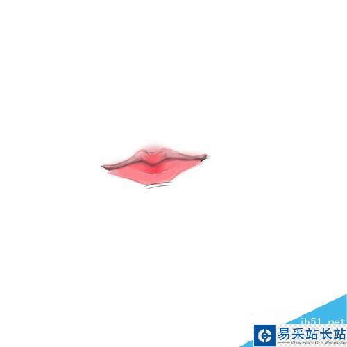 SAI怎么給嘴唇上色制造立體感?sai嘴唇上色教程
