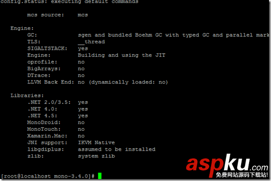 Centos7.0下安裝Mono3.4 和 Jexus5.6 .net的圖文教程 Centos,Mono,Jexus