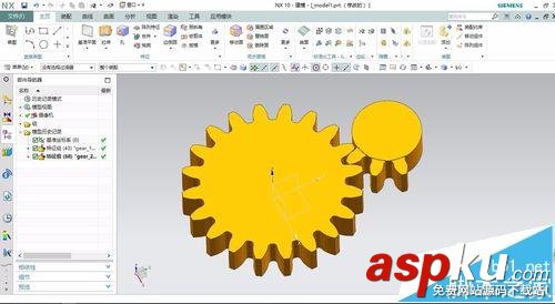 UG怎么制作不完整的齒輪仿真運動? UG,齒輪