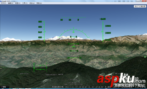 谷歌地球飛行模擬器怎么用 Google地球飛行模擬器操作方法圖解 谷歌地球飛行模擬器