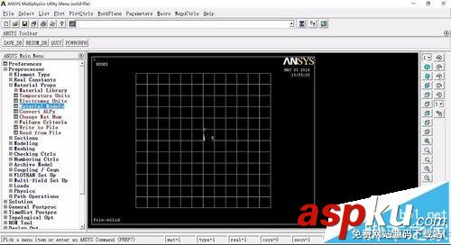 ansys平面柵格作圖該怎么完成? ansys
