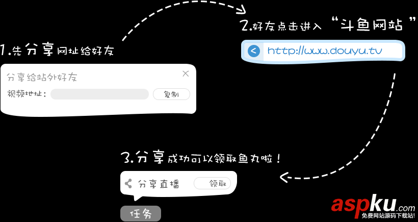 斗魚tv怎么送魚丸給主播 怎么簽到和分享領取魚丸 斗魚tv
