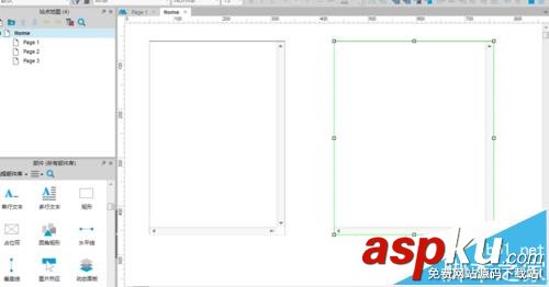 Axure中怎么使用內部框架? Axure,內部框架