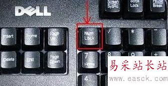 電腦數(shù)字小鍵盤怎么開