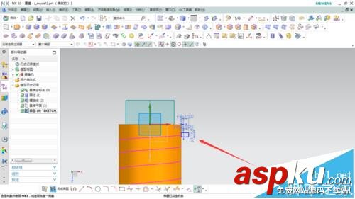 UG怎么畫變螺距螺桿的模型? UG,變螺距螺桿