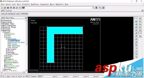 ansys平面柵格作圖該怎么完成? ansys