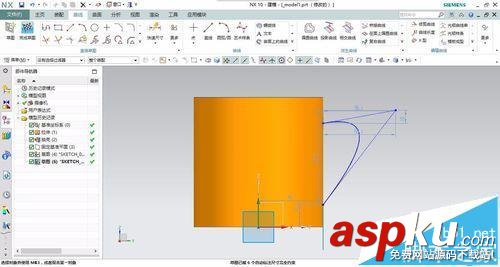UG10.0怎么畫一只水杯模型? UG10.0,水杯