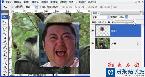 Photoshop移花接木教程 惡搞人面合成