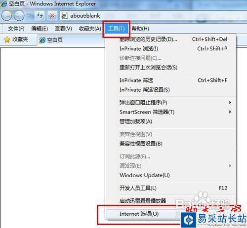 Internet explorer無法打開站點原因與解決辦法