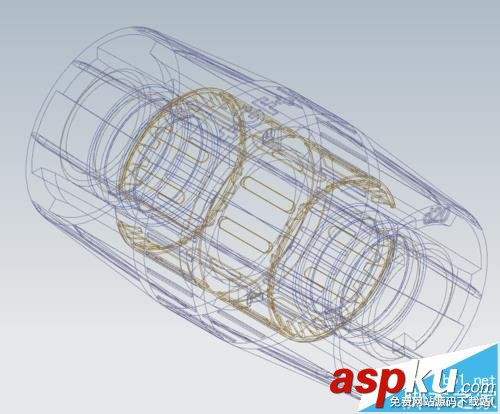 UG 9.0中怎么查看三維圖內部? UG,ug三維