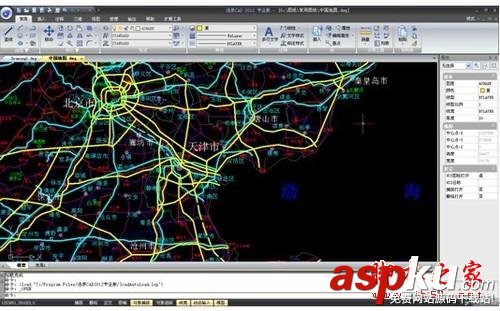 浩辰CAD,界面切換