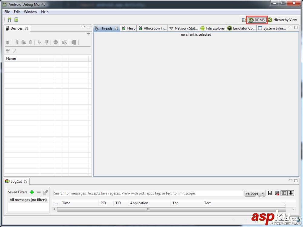 AndroidStudio打開DDMS的兩種方法 AndroidStudio