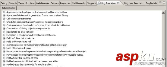 Findbugs,使用說明